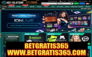 Promo betgratis Holyslots88 terbaru