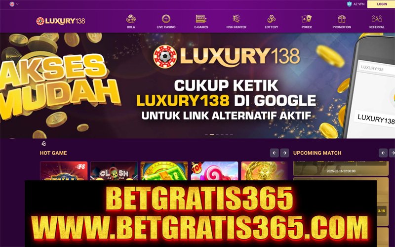 Luxury138 Freebet Gratis Rp 15.000 Tanpa Deposit – Promo Terbaru Luxury138 Freebet Gratis Rp 15.000 Tanpa Deposit – Promo Terbaru