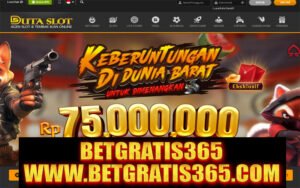 Promo betgratis Dutaslot terbaru