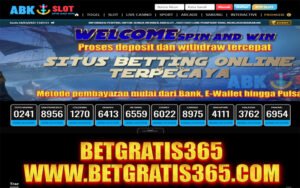 Betgratis Rp 15.000 Tanpa Deposit di Abkslot