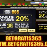 Hoki885 Freebet Gratis Rp 15.000 Tanpa Deposit untuk Pemain Baru