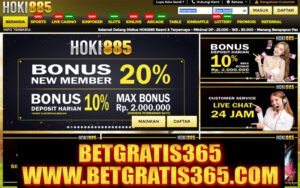 Hoki885 Freebet Gratis Rp 15.000 Tanpa Deposit untuk Pemain Baru