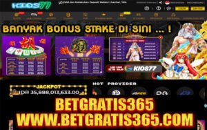 Kios77 Freebet Gratis Rp 15.000 Tanpa Deposit