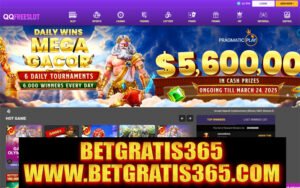 Klaim betgratis freebet Rp 15.000 tanpa deposit di Qqfreeslot untuk permainan slot online.